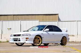 SUBARU WRX SF01 GOLD